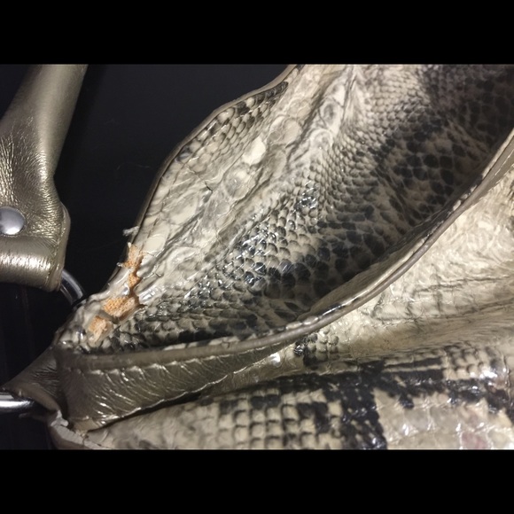 Shoulder handbag ( snakeskin) - Picture 4 of 7